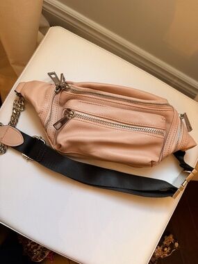 Aldo Blush Pink Crossbody Belt Bag